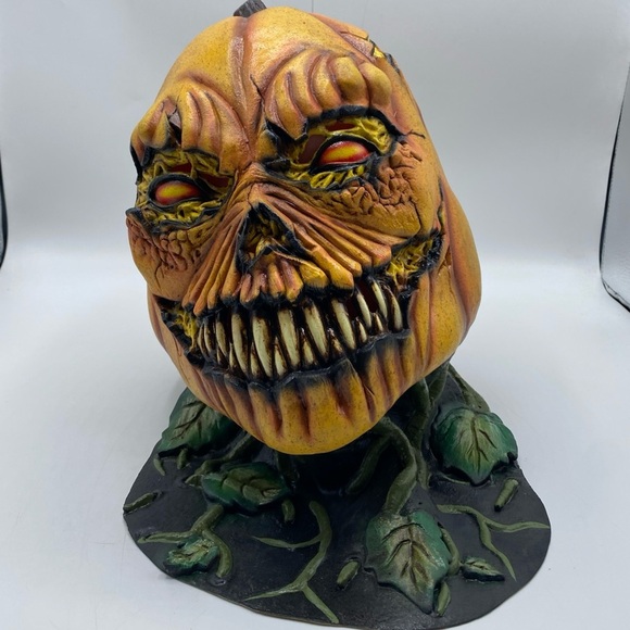 Spirit Other - Spirit Halloween Possessed Pumpkin Adult Latex Mask